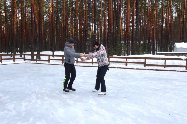 Прокат коньков