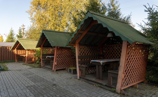 беседки на территории
