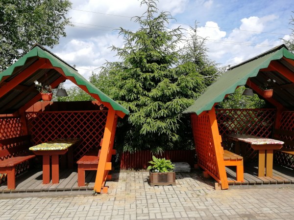 беседки на территории