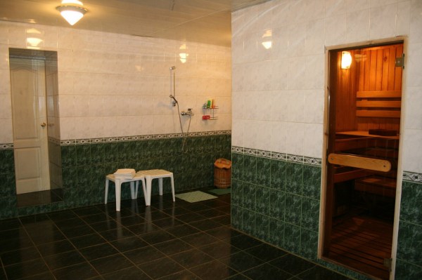 Усадебный дом, душевая в сауне