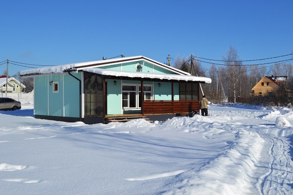 Коттедж "Бирюзовый" (4+2 чел.)