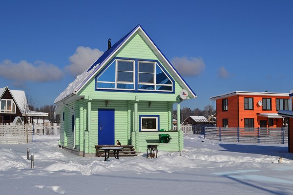 Коттедж "Салатовый" (6+2 чел.)