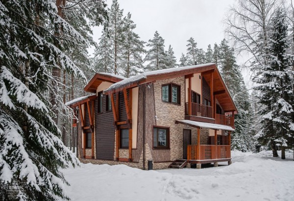 зима на базе отдыха