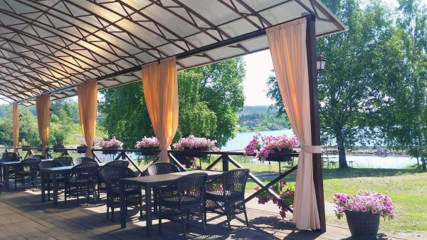 ресторан, летняя терраса