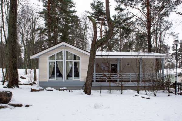 зима на базе отдыха