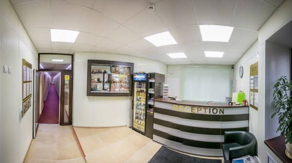 Гостиница "Петрозаводск", ресепшн