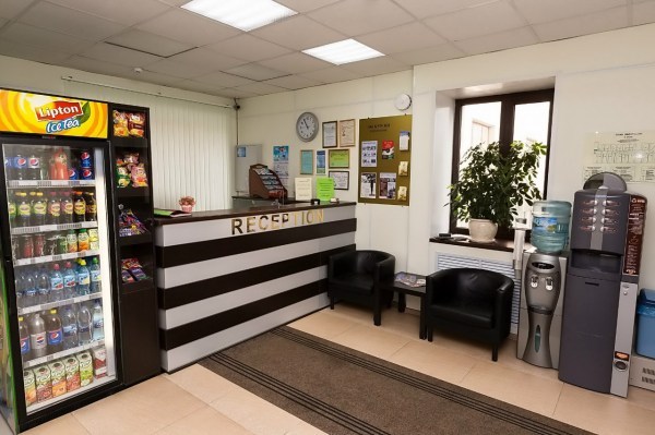 Гостиница "Петрозаводск", ресепшн