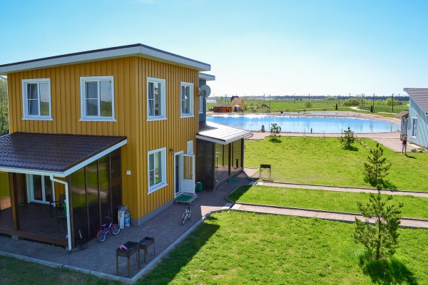 Коттедж (6+2) с финской сауной