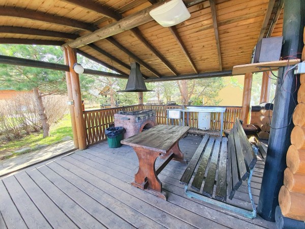 открытая мангальная беседка