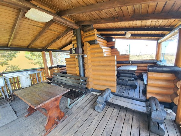 открытая мангальная беседка