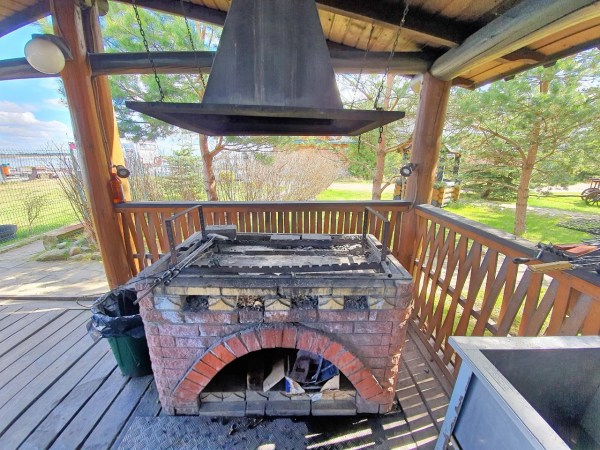 открытая мангальная беседка