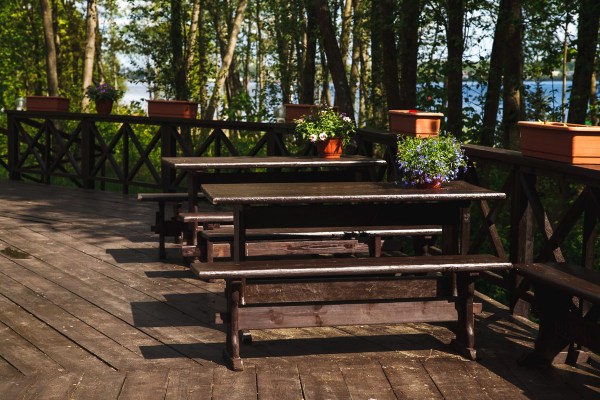 терраса ресторана