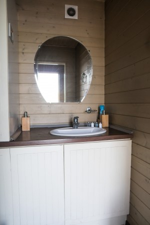 баня на озере