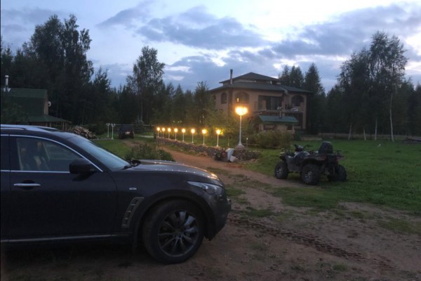 Капустино гостевой дом, парковка