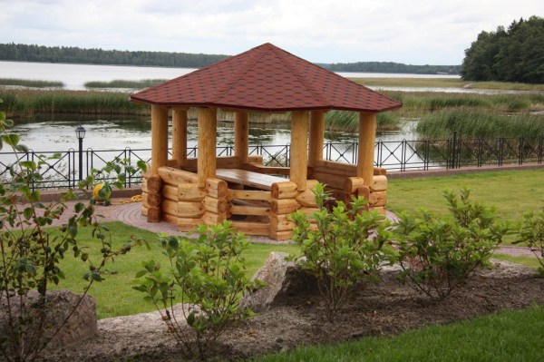 открытая беседка