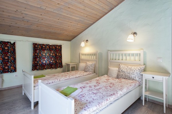 Шале, спальня