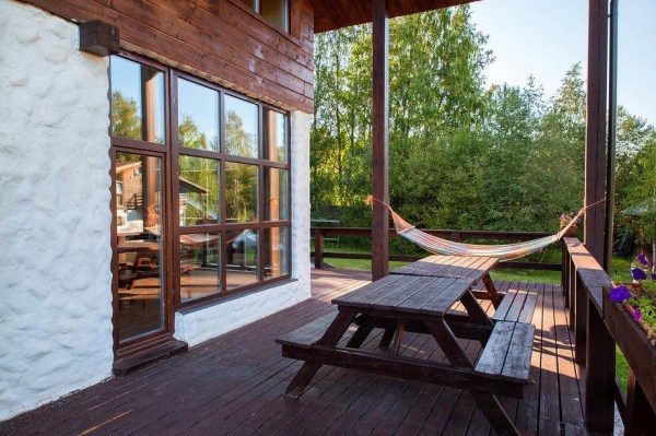 Шале, терраса