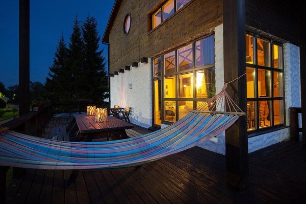 Шале, терраса