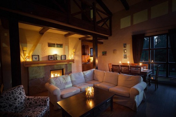 Шале, гостиная