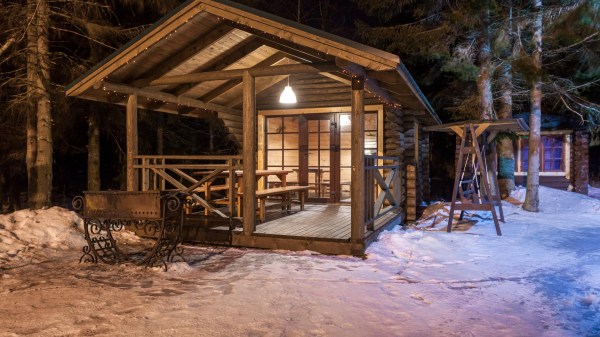 Мангальная беседка возле Виллы